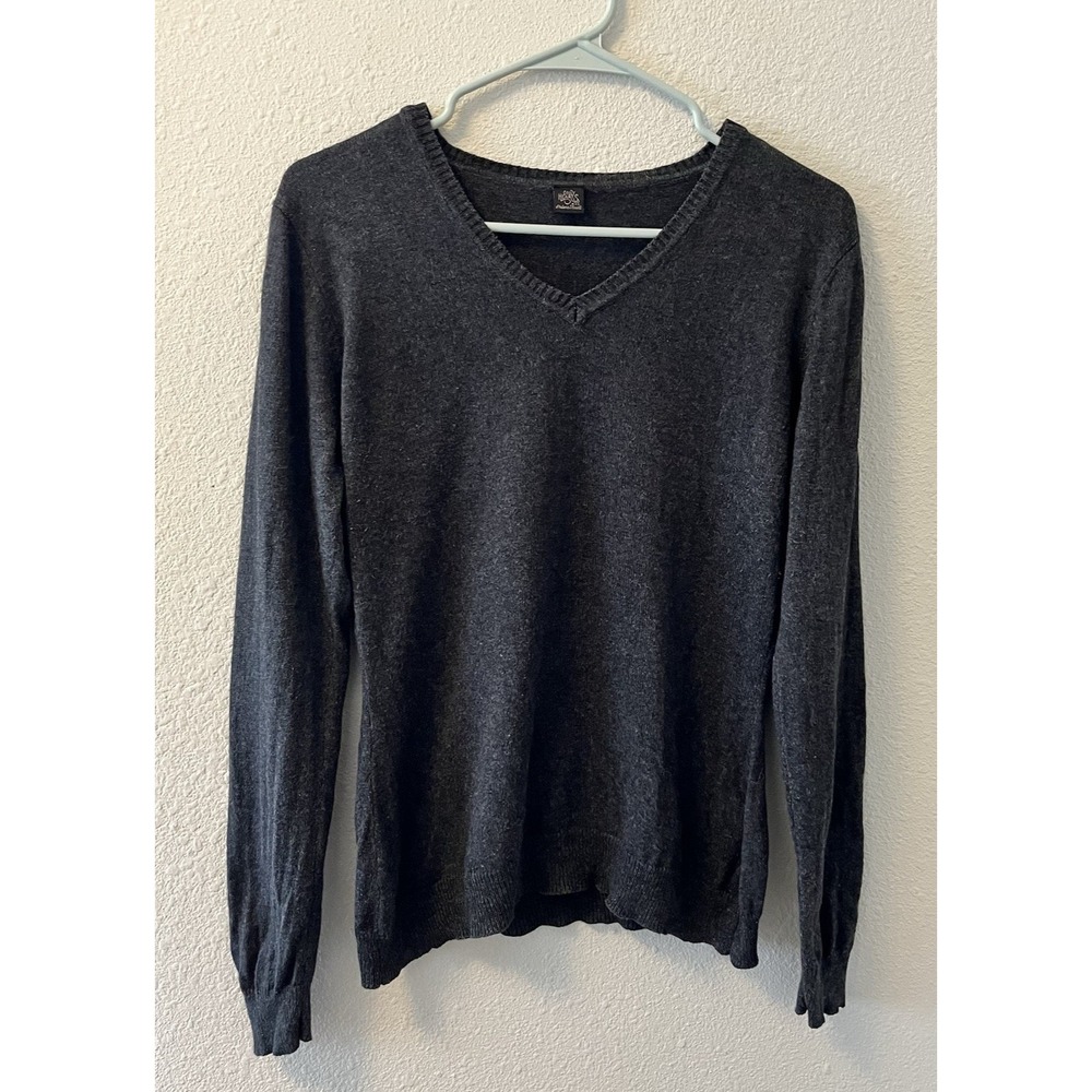 Only Hearts NYC by Helena Stuart Women's Sweater Size Medium Silk Cashmere Gray